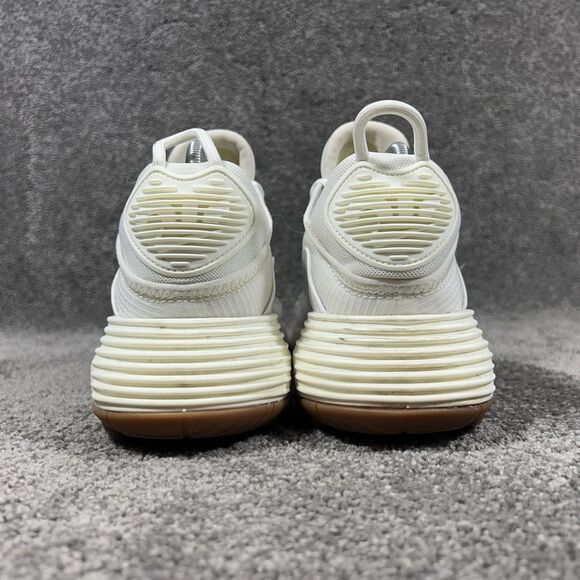 Nike Air Max 2090 CW8610-100 Women’s Size 10 White Athletic Running Shoes Used - Picture 6 of 11